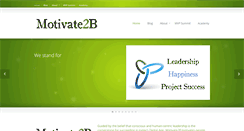 Desktop Screenshot of motivate2b.com